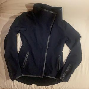 Collared Black Lululemon Jacket - like new condition